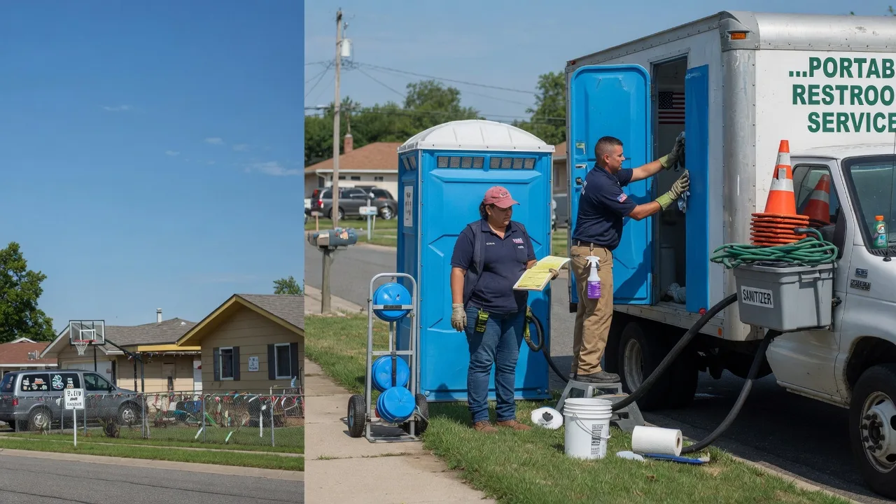 Portable Toilet Rental in Cross Plains, WI near me